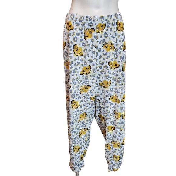Women’s 2 Pc Disney The Lion King Simba Pajama Set Super Soft Fleece size 3X - Picture 10 of 11